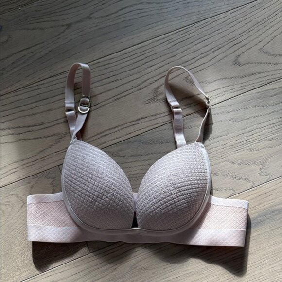 Stella McCartney Mesh Supernatural bra no-wire deep V plunging Bra - Picture 2 of 6